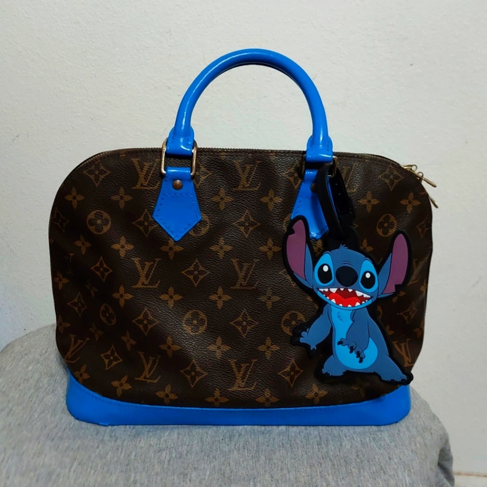 Blue Louis Vuitton Alma bag💙